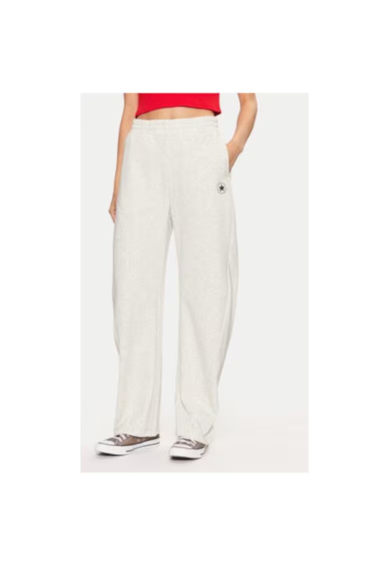 Converse Pantaloni dama - 304829741 - Bumbac - Gri - Gri