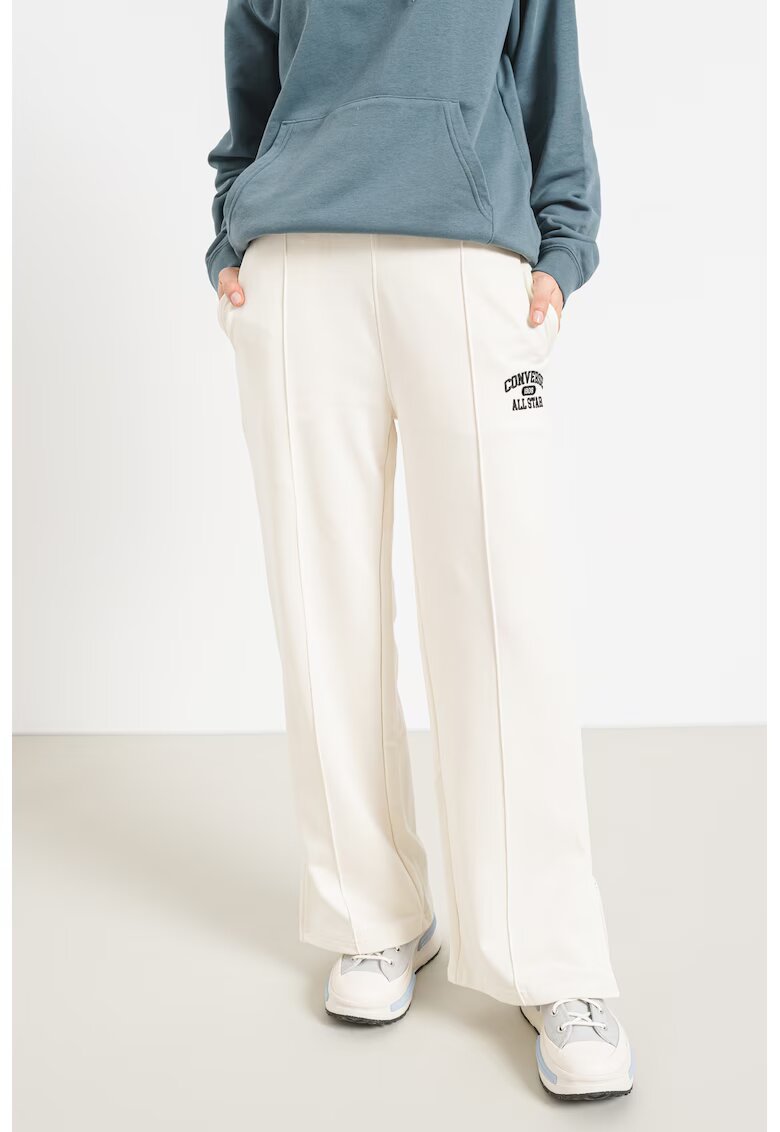 Converse Pantaloni de trening ampli Heritage - Alb