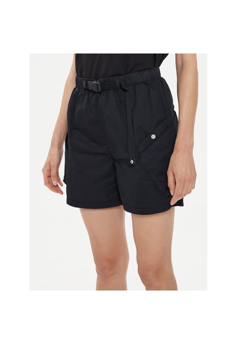 Converse Pantaloni scurti dama - Bumbac - Negru