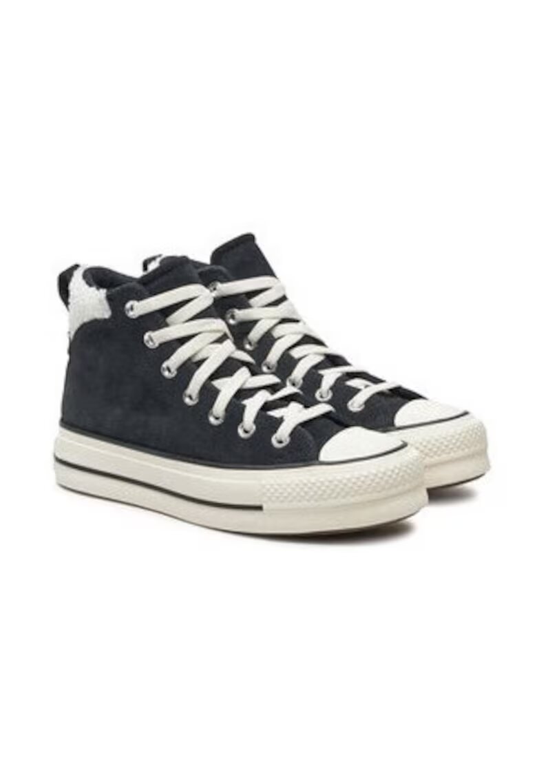Converse Pantofi dama 304942464 - Piele naturala - Negru - Negru