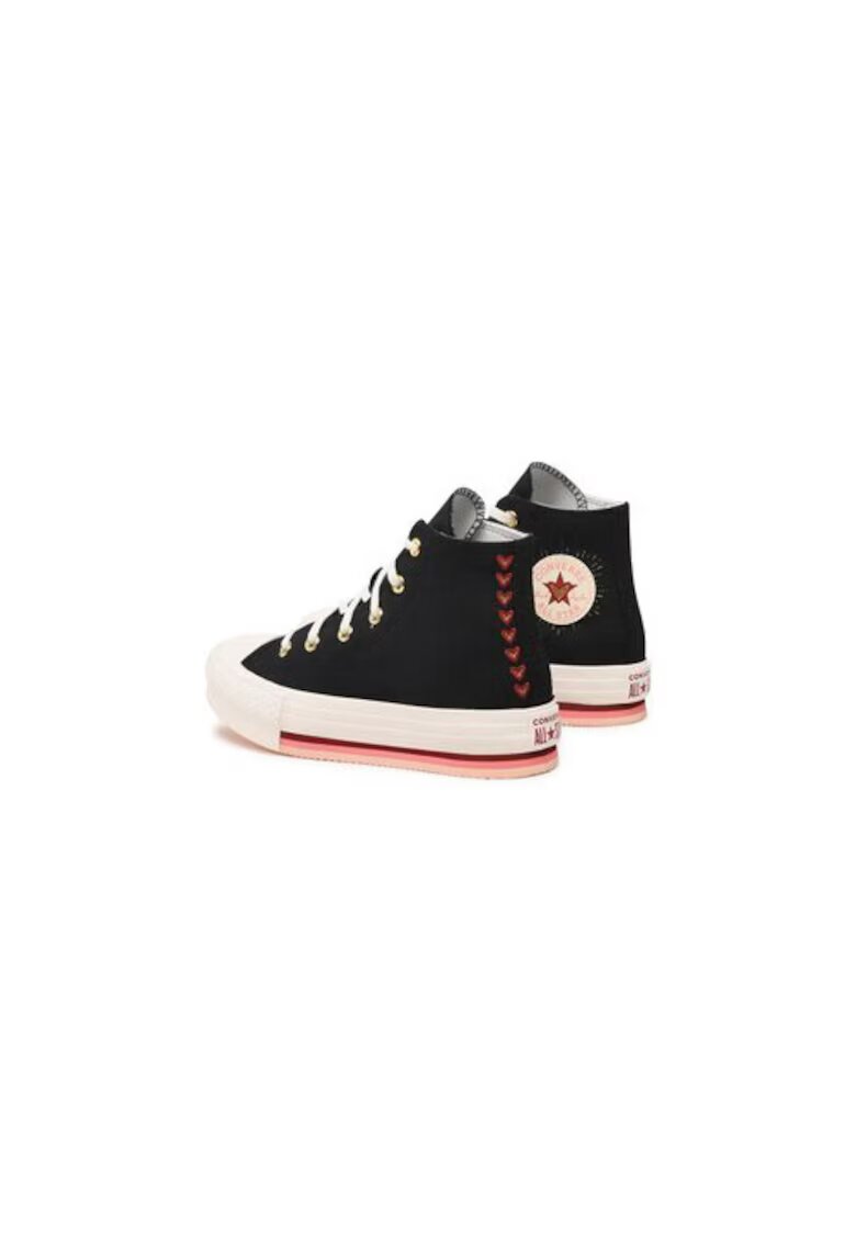 Converse Pantofi fete 302721856 - Textil - Negru - Negru