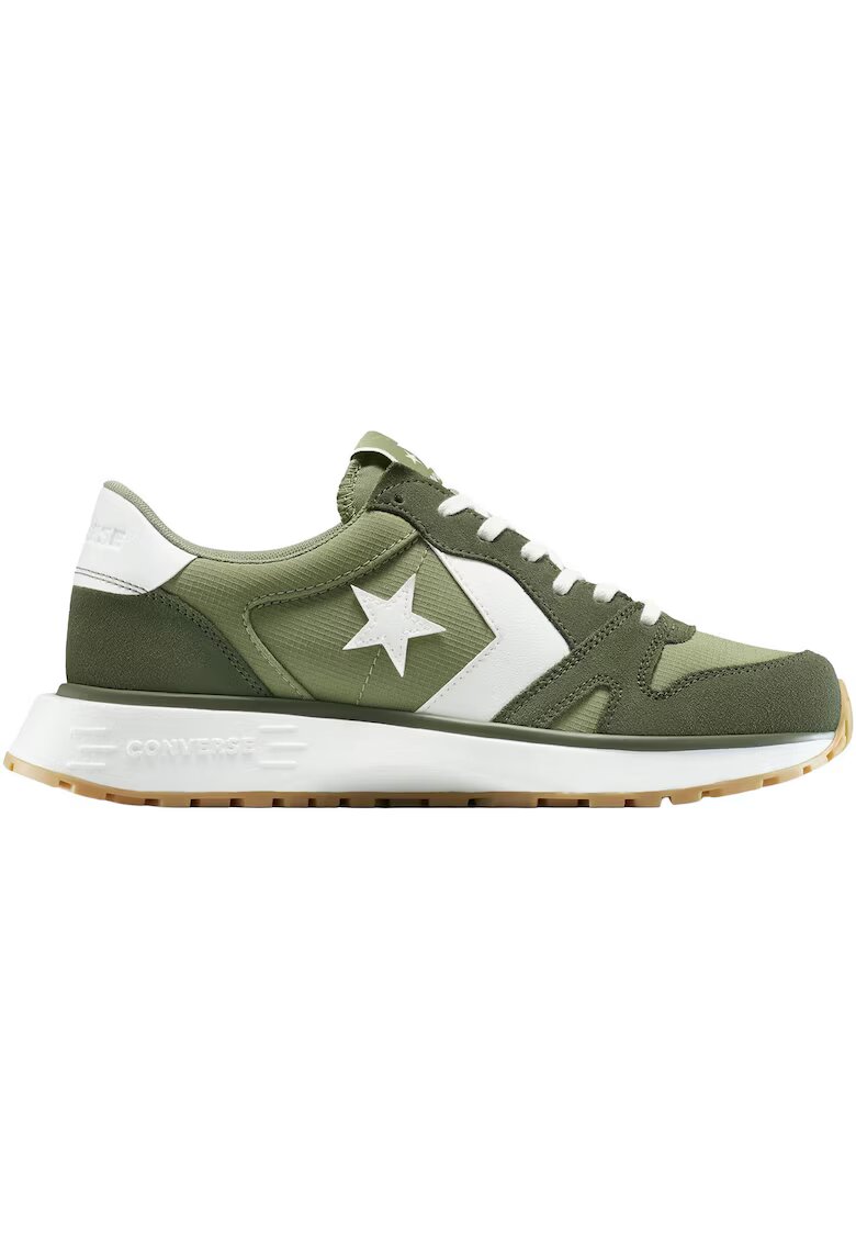 Converse Pantofi sport cu detalii de piele intoarsa Omni Trainer - Verde