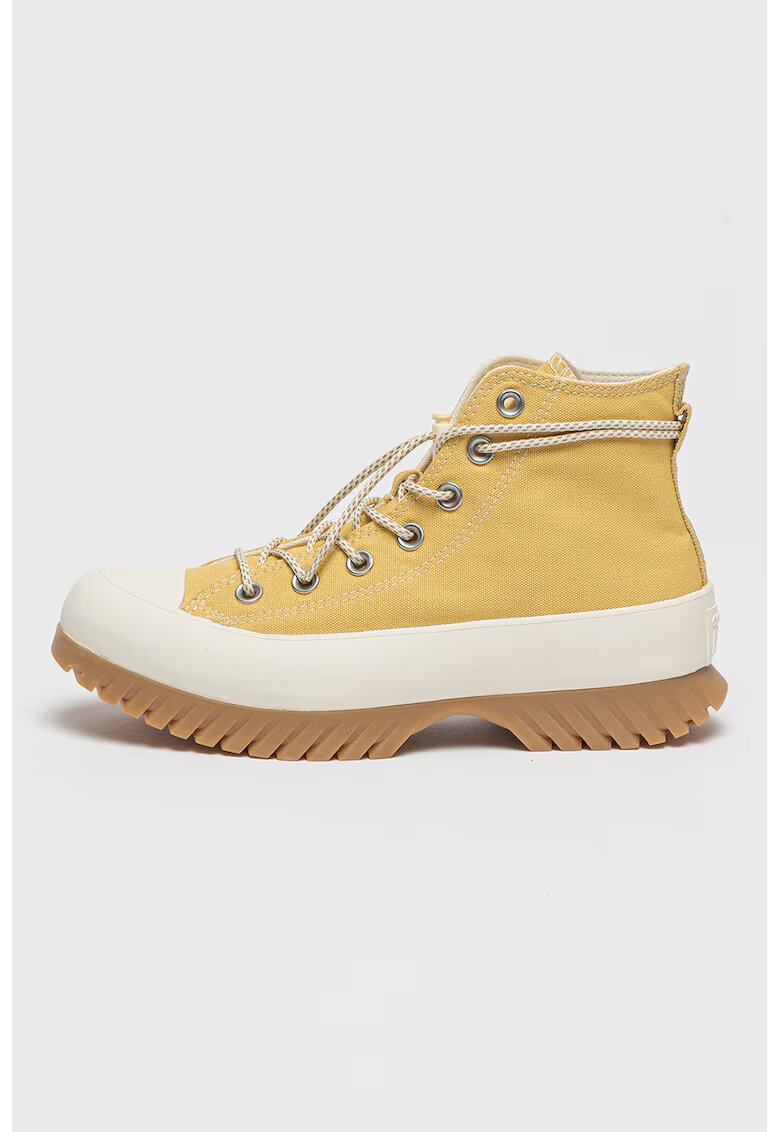 Converse Pantofi sport cu talpa flatform Chuck Taylor All Star Lugged - Galben sofran
