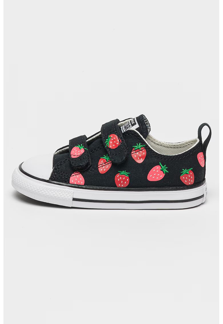 Converse Pantofi sport cu velcro All Star 2V Strawberry - Rosu/Negru