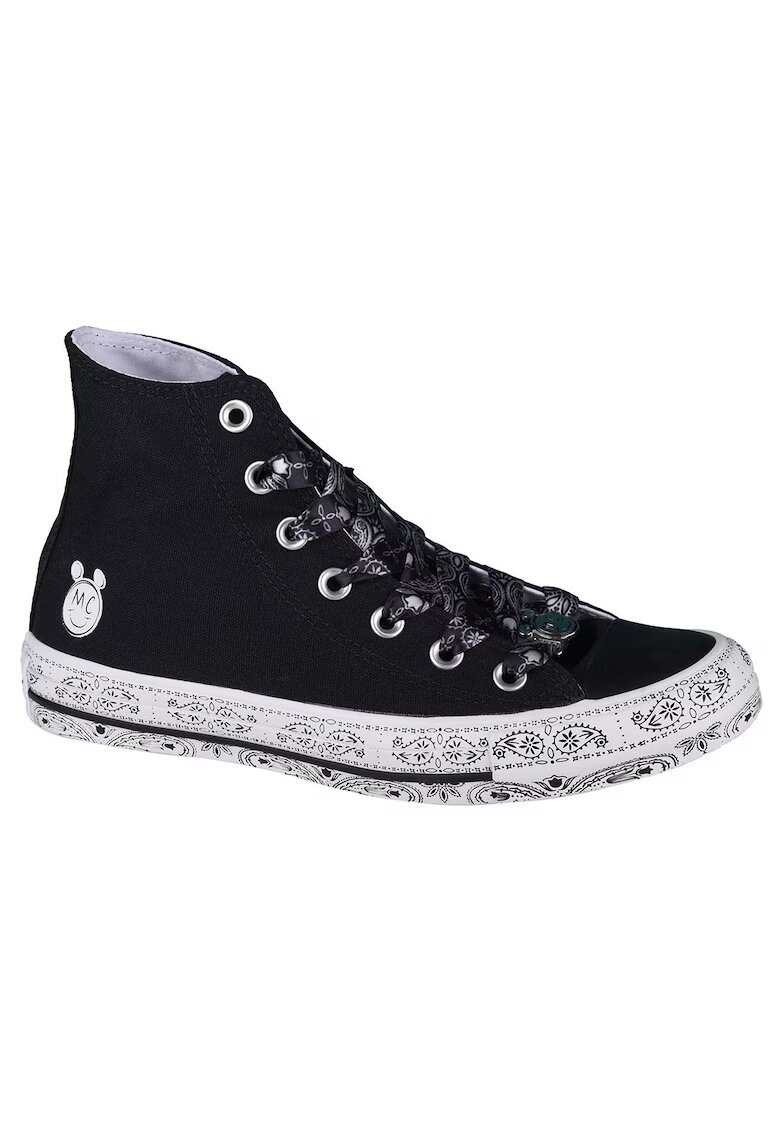 Converse Pantofi sport dama - X Miley Cyrus Chuck Taylor All Star - Panza - Alb - Negru