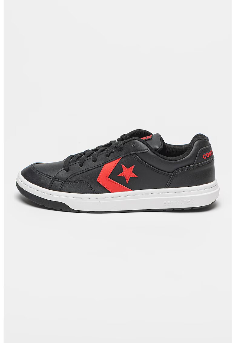 Converse Pantofi sport de piele ecologica cu logo Chuck Taylor All Star - Rosu/Negru