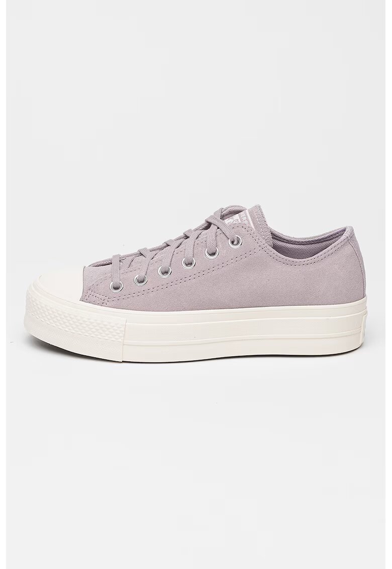 Converse Pantofi sport de piele intoarsa Chuck Taylor All Star Life - Lila