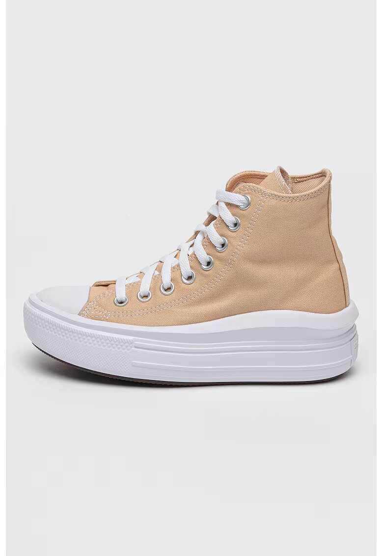 Converse Pantofi sport din panza cu platforma Move - Bej