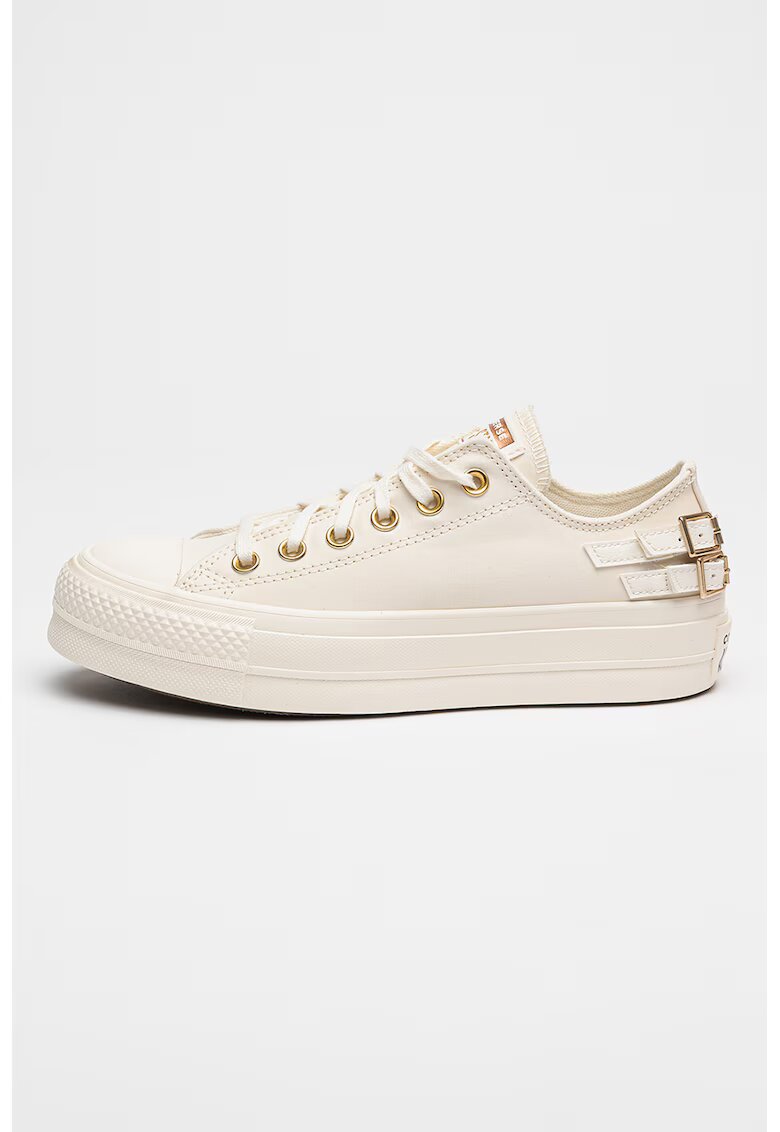 Converse Pantofi sport low-cut cu catarame All Star Lift - Crem