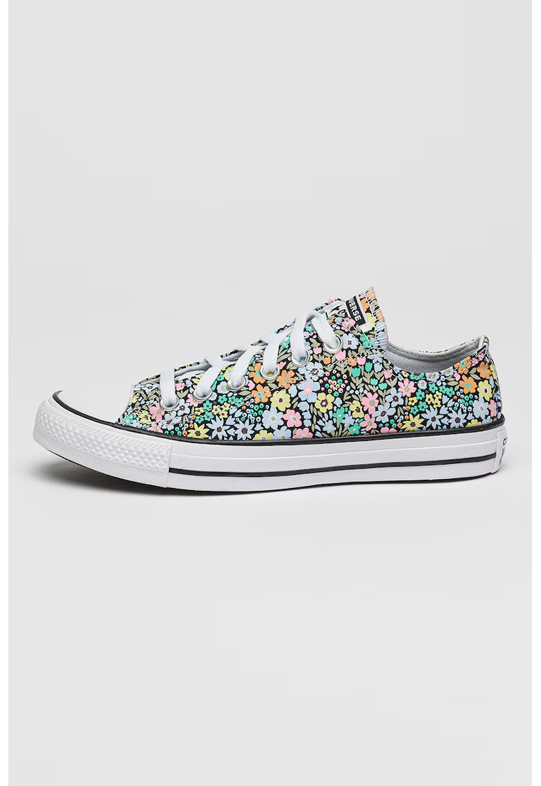 Converse Pantofi sport low-cut cu model floral All Star - Multicolor