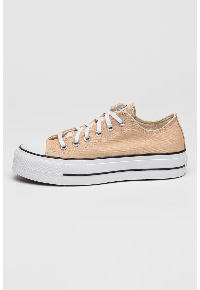 Converse Pantofi sport low-cut cu platforma All Star Lift - Bej inchis