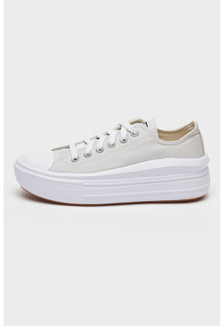 Converse Pantofi sport low-cut cu platforma Chick Taylor Move - Gri cenusiu