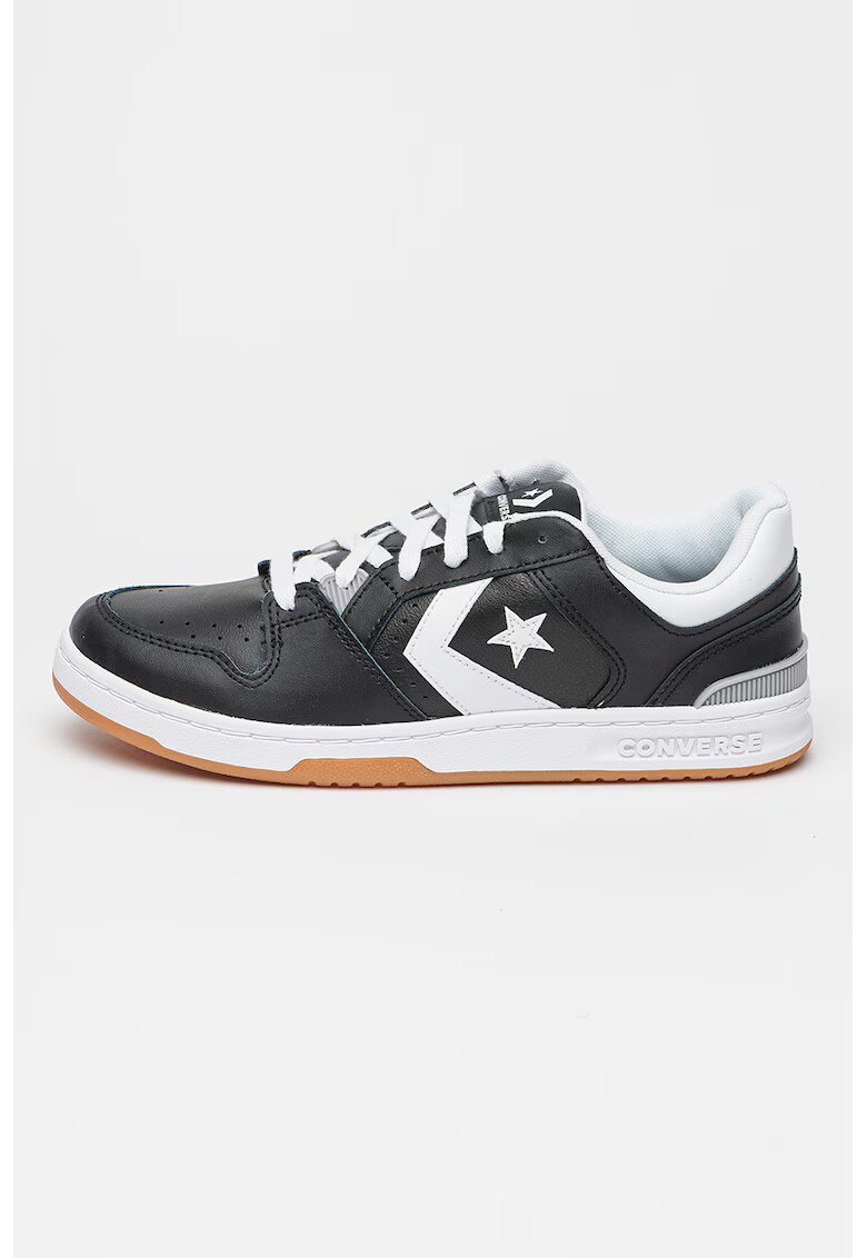 Converse Pantofi sport low-cut de piele CL98 - Alb/Negru