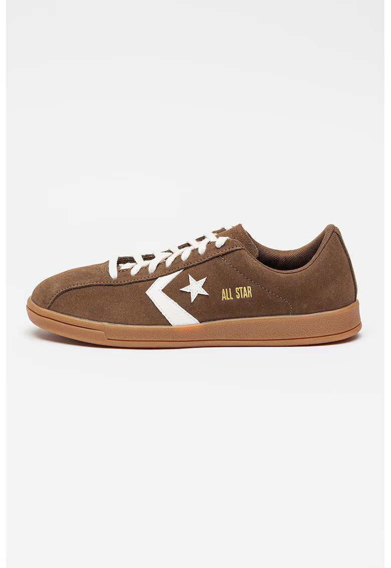 Converse Pantofi sport low-cut din piele intoarsa Classic - Maro deschis