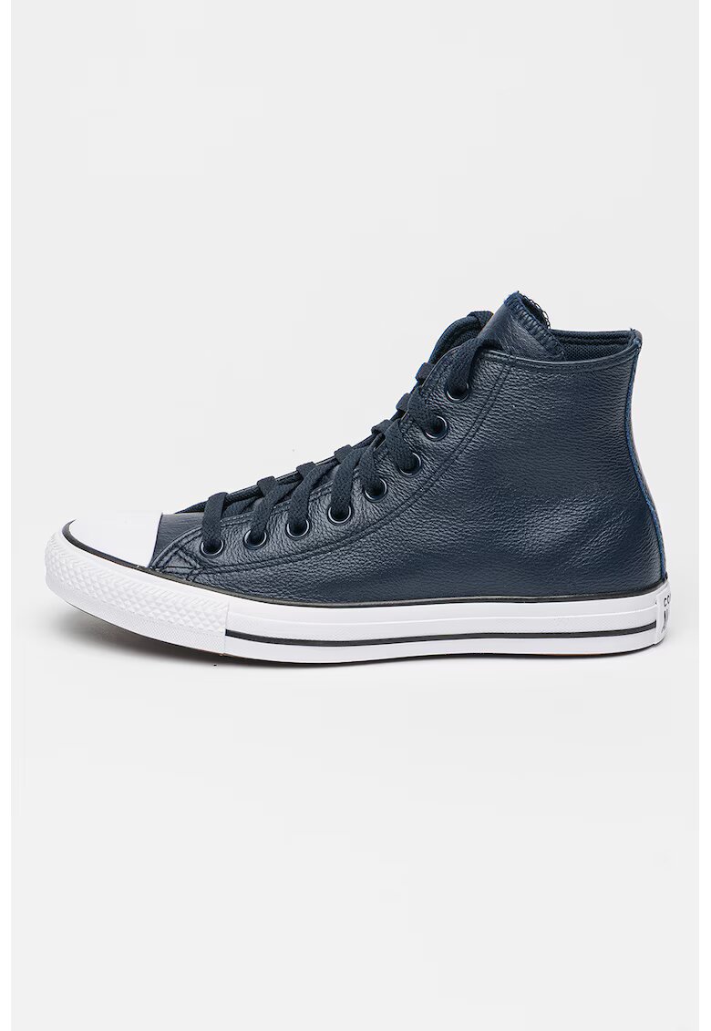 Converse Pantofi sport mid-cut unisex de piele All Star - Albastru ultramarin