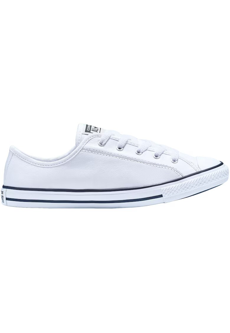 Converse Tenisi - Chuck Taylor All Star Dainty din piele - model Low Top - Alb