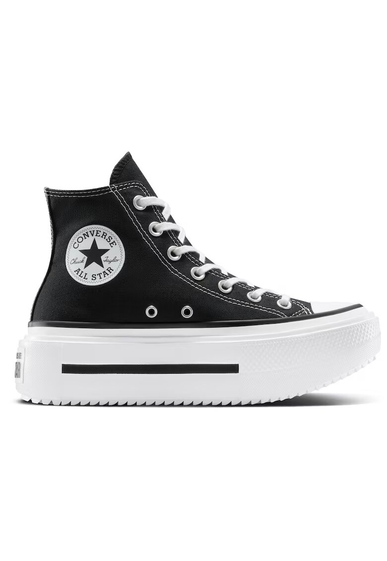 Converse Tenisi Chuck Taylor All Star Lift Double Stack - Negru