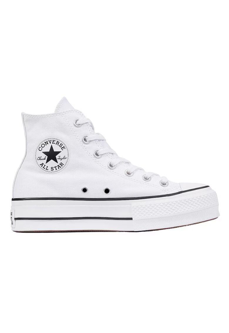 Converse Tenisi Chuck Taylor All Star Lift Hi - Alb
