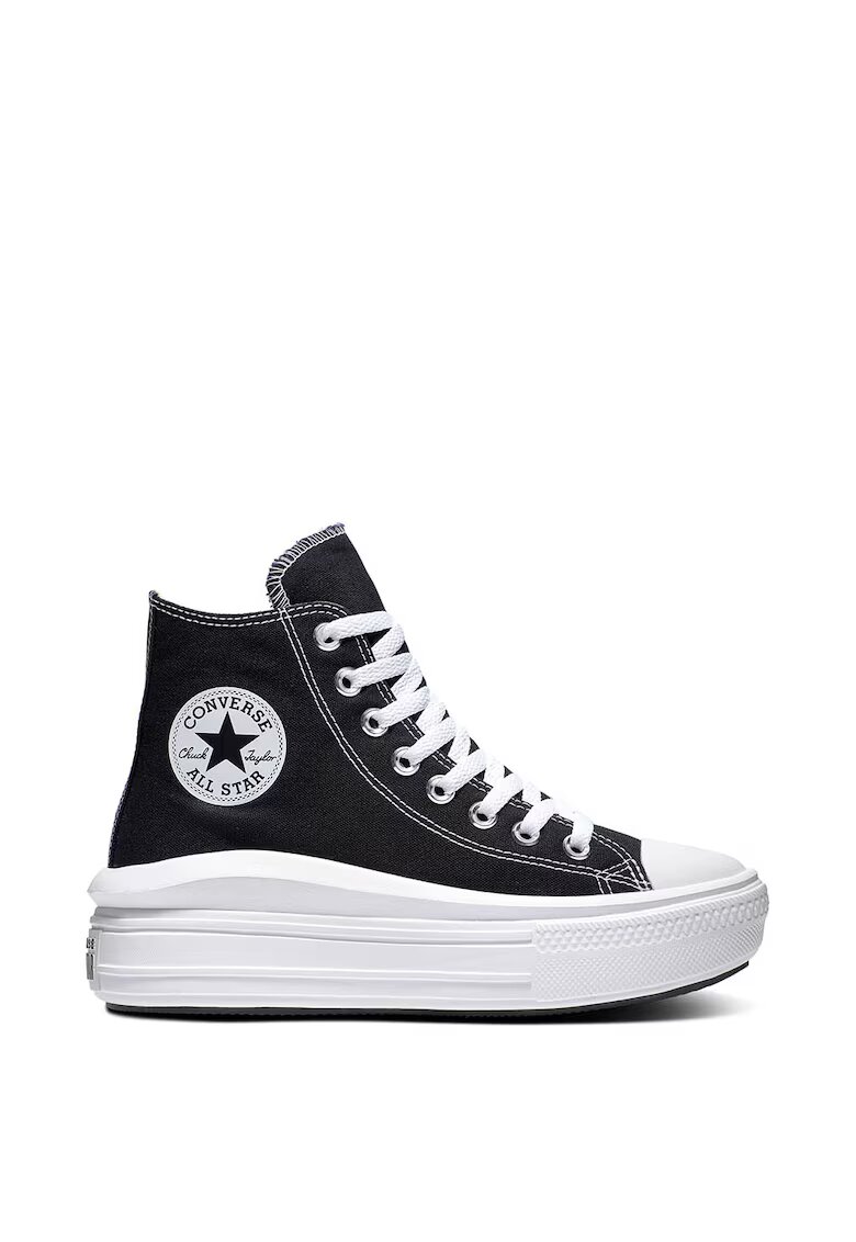 Converse Tenisi Chuck Taylor All Star Move Hi - Negru