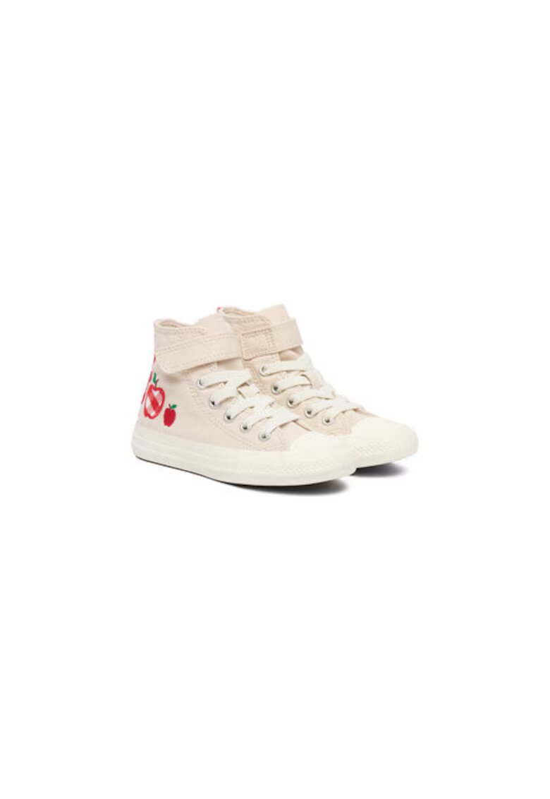 Converse Tenisi copii - material textil - bej