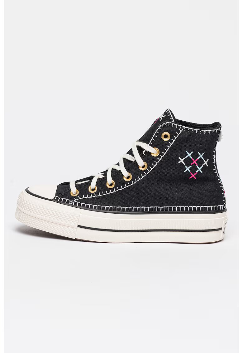 Converse Tenisi cu platforma Chuck Taylor All Star - Negru