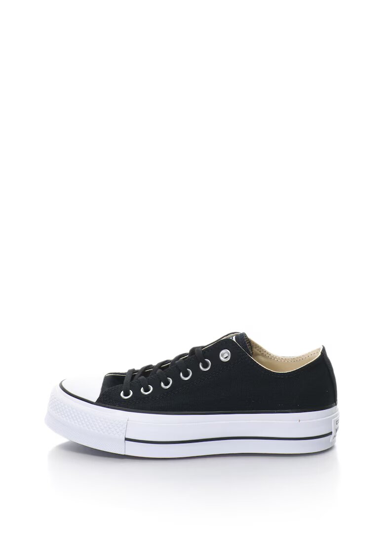 Converse Tenisi flatform Chuck Taylor All Star Lift2 - Negru