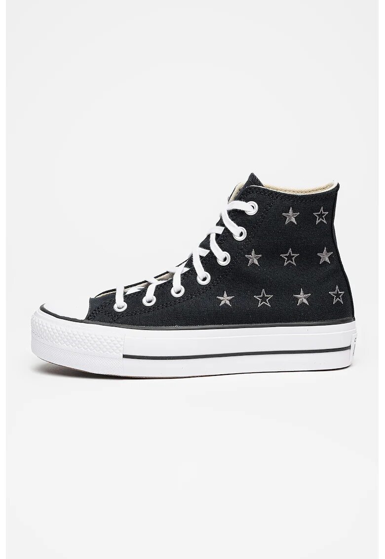 Converse Tenisi high-cut Chuck Taylor All Star Lift Celestial - Alb/Negru