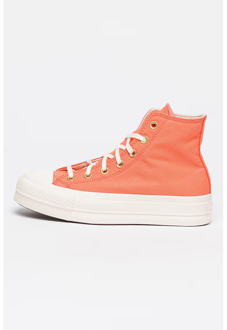 Converse Tenisi high-cut Chuck Taylor Star Lift - Coral