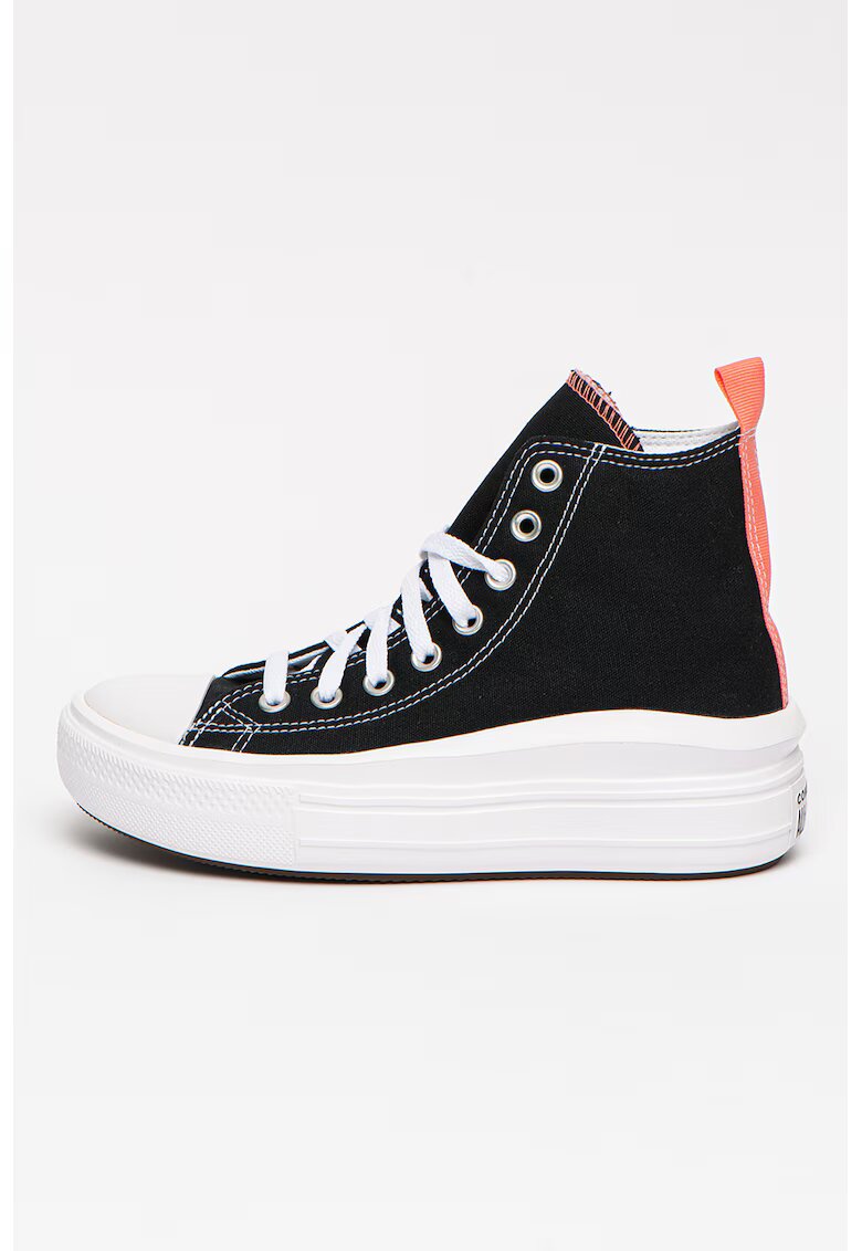 Converse Tenisi inalti Chuck Taylor All Star Move - Negru