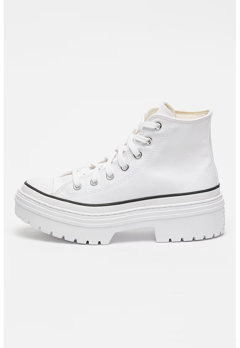 Converse Tenisi mid-high Chuck Taylor All Star Lugged - Alb optic