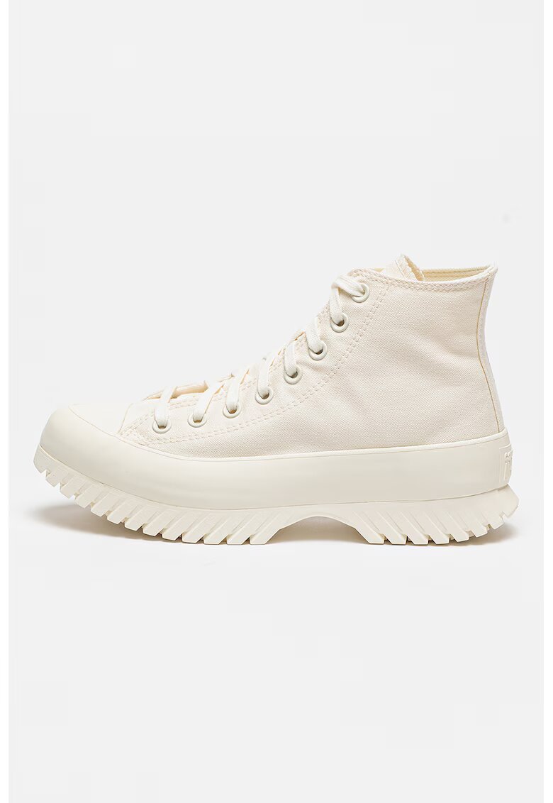 Converse Tenisi unisex cu varf intarit Chuck Taylor All Star Lugged Lift - Alb murdar