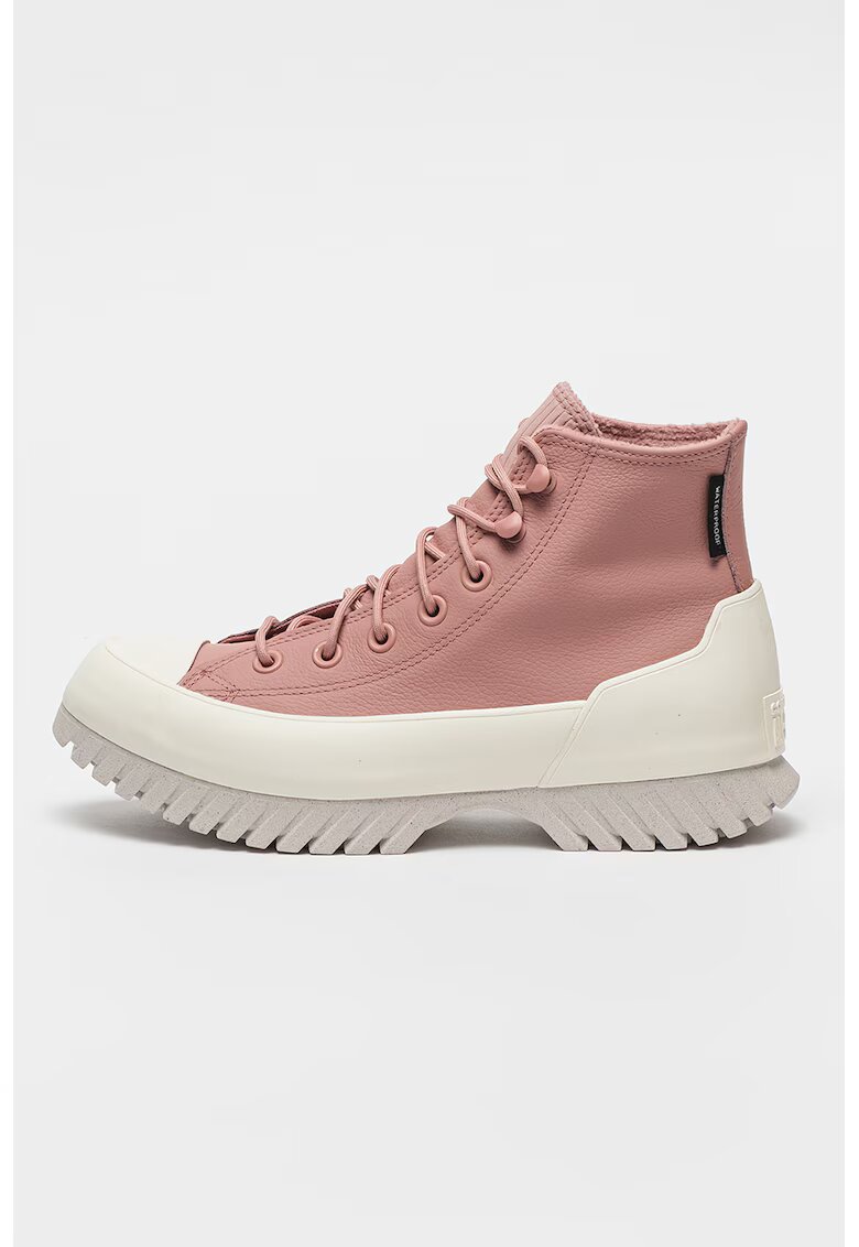 Converse Tenisi unisex din piele Chuck Taylor All Star Lugged 2.0 - Roz prafuit