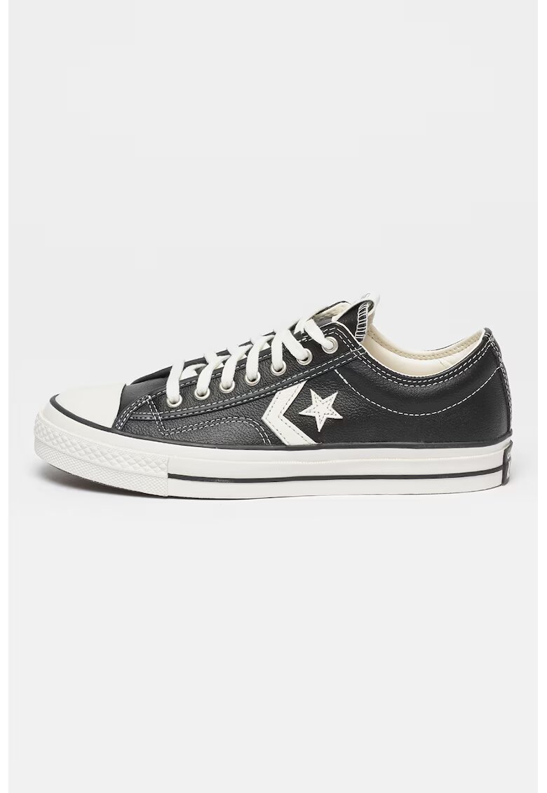 Converse Tenisi unisex din piele Star Player - Alb/Negru