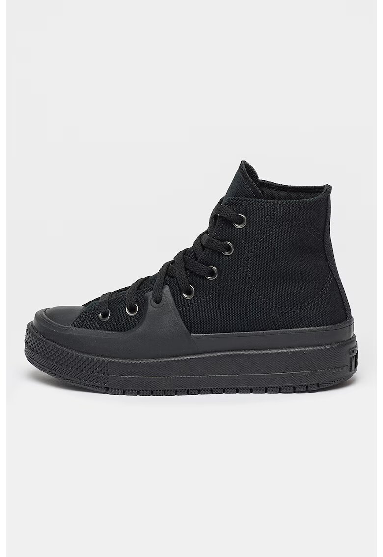 Converse Tenisi unisex inalti Chuck All Star Taylor Construct - Negru