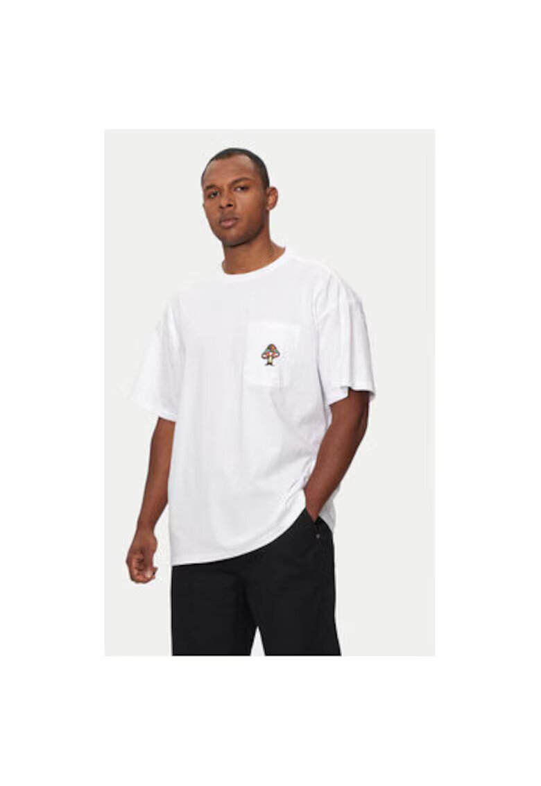 Converse Tricou barbati - 304113154 - Bumbac - Alb - Alb