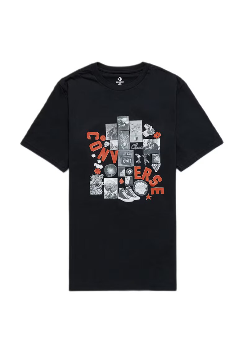 Converse Tricou barbati Bumbac - Negru -
