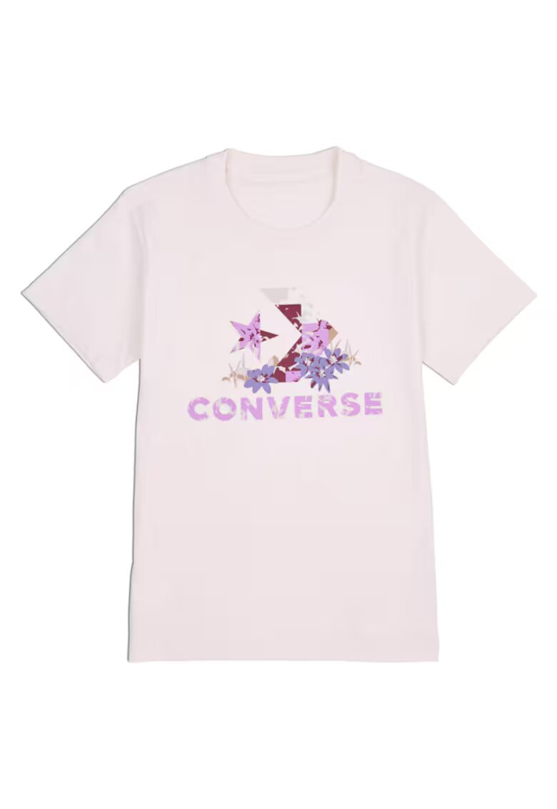 Converse Tricou dama Bumbac - Alb - Alb