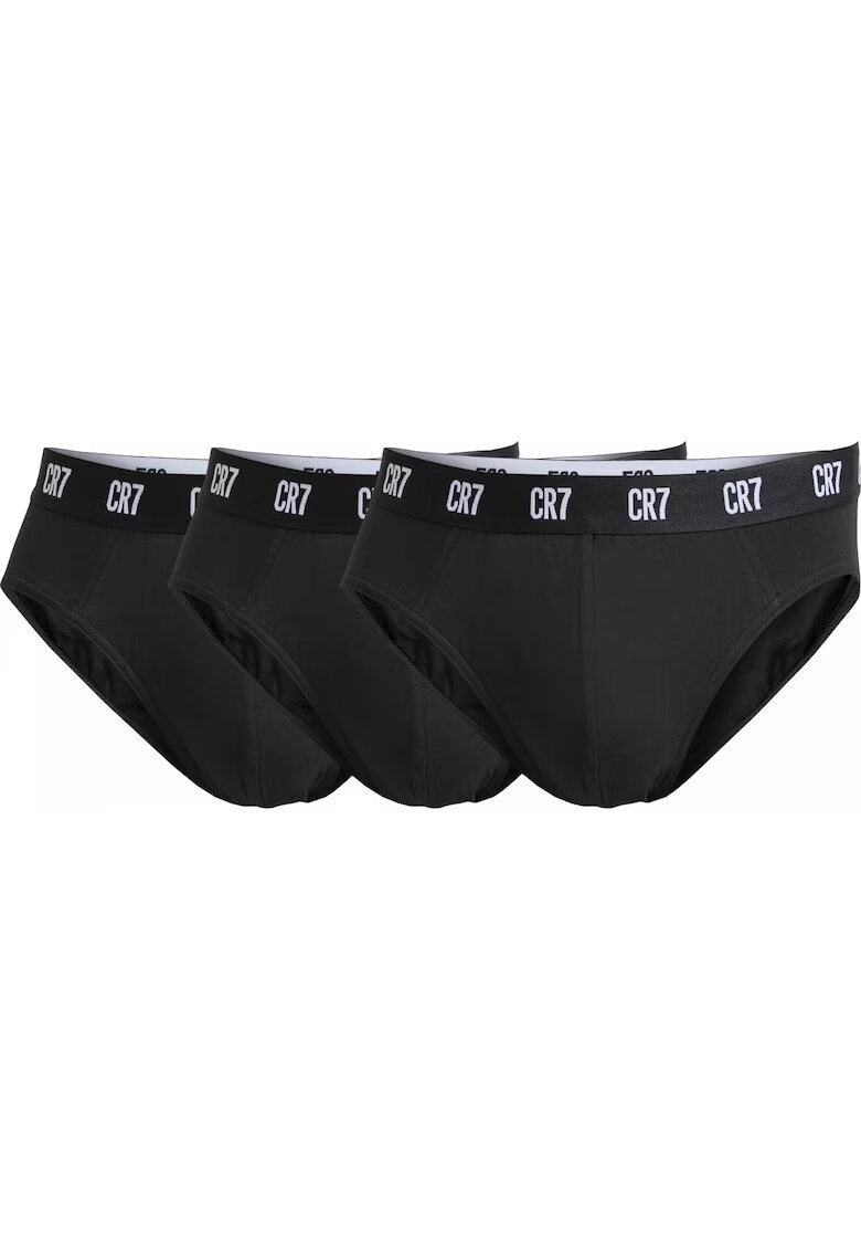 CR7 Slip Trunks 3-Pack 3089 - Negru