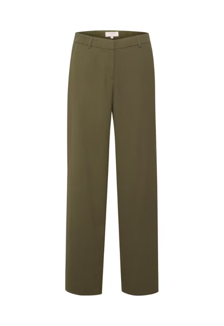 Cream Pantaloni dama - 302897698 - Poliester - Verde