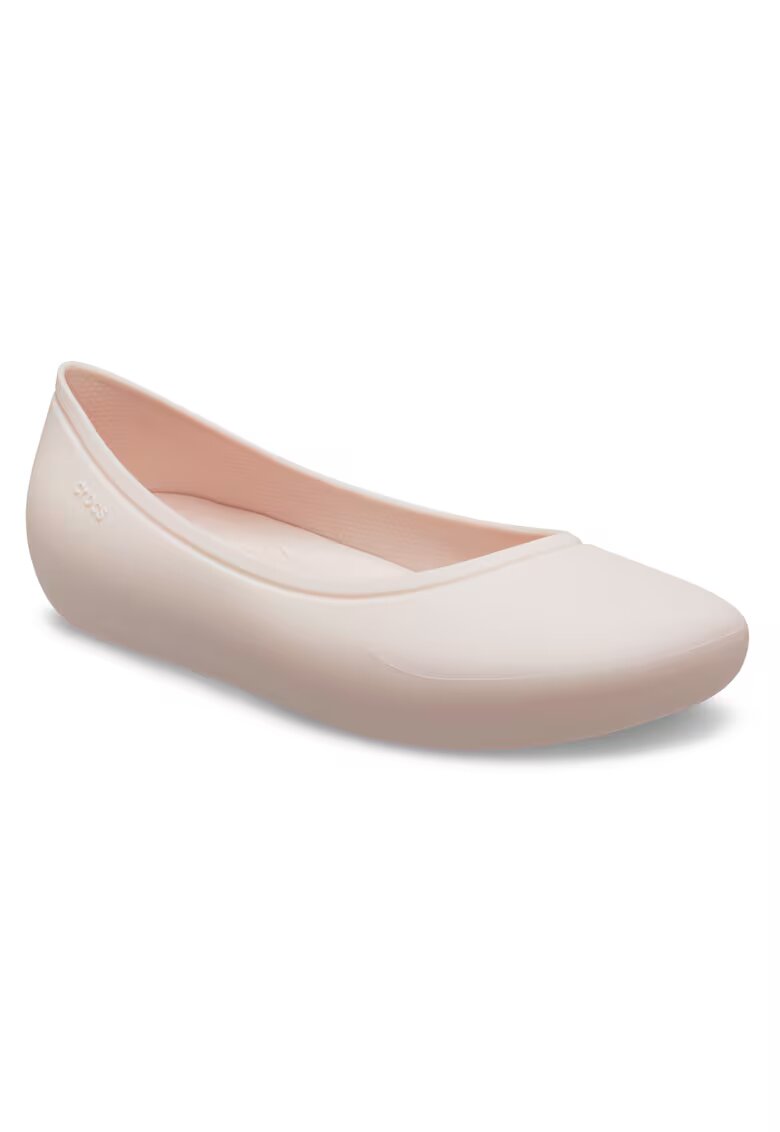 Crocs Balerini Dama - Croslite - Brooklyn Flat - Bej - Bej