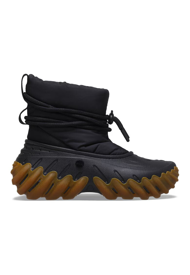 Crocs Ghete unisex fara inchidere - Negru/Caramel