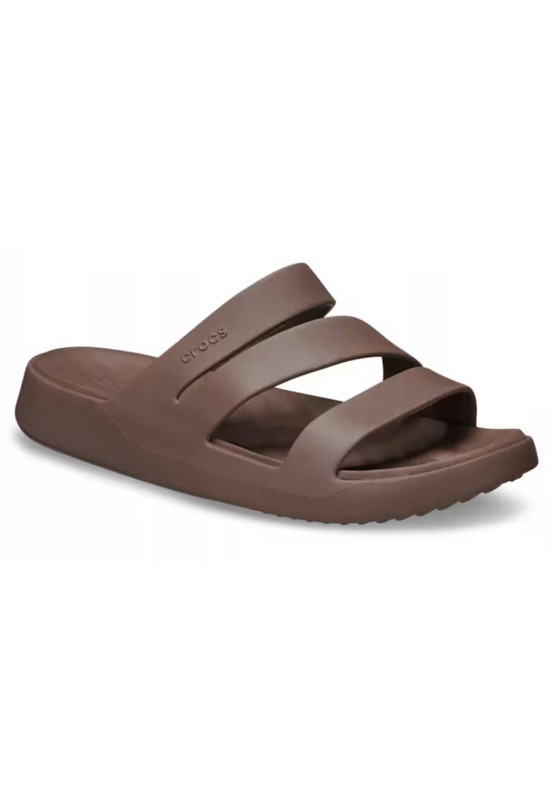 Crocs Paboti Femei Spuma Croslite - Getaway Strappy 209587 - Maro - Maro
