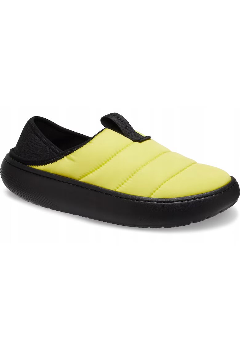 Crocs Papuci de casa Femei - Classic Puff 210706 Moc - Galben - Galben