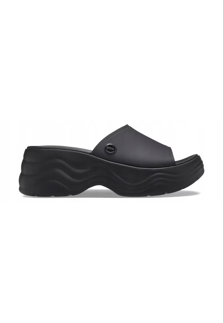Crocs Papuci Femei - Skyline 208182 Slide - Negru - Negru