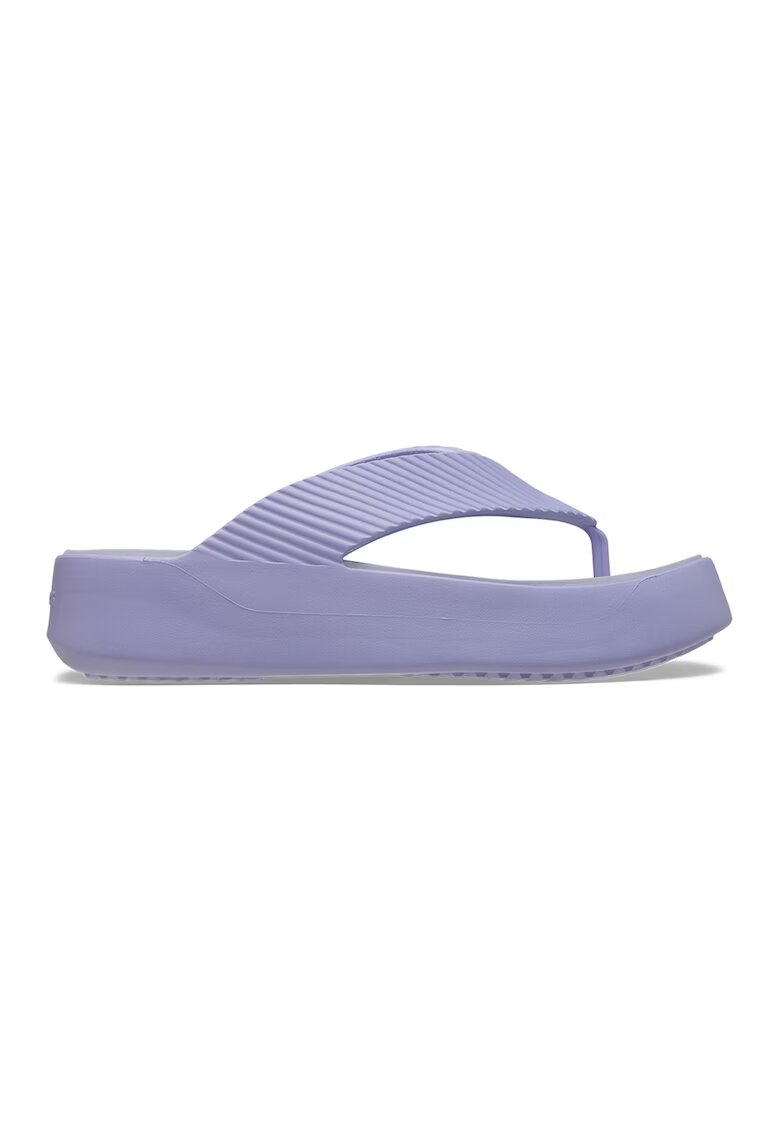 Crocs Papuci flip-flop cu striatii - Lila