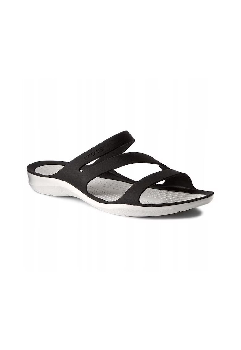 Crocs Papuci Swiftwater Sandal W 34-35 EU - W5 US Negru - Black/White