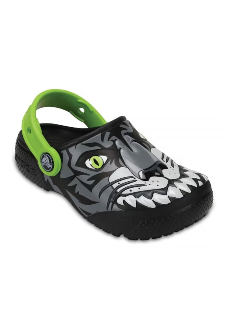 Crocs Saboti Boys' Fun Lab Clog - US Gri - Graphite - Gri