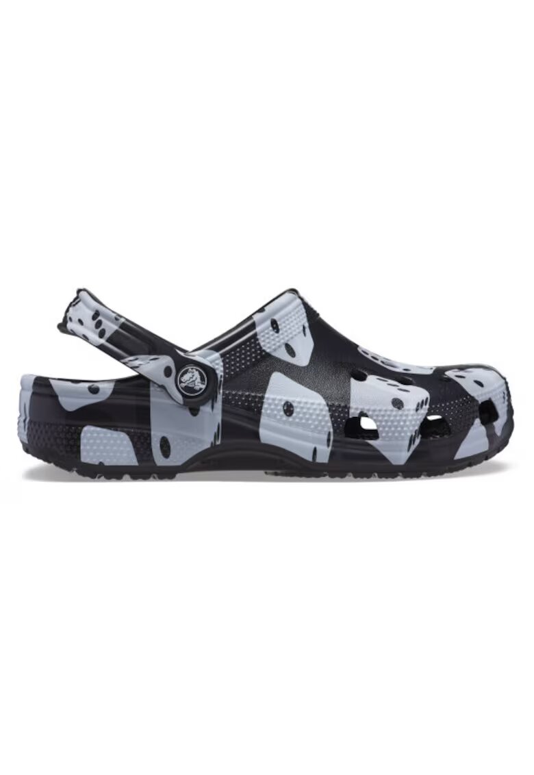 Crocs Saboti Classic Dice Clog - Negru