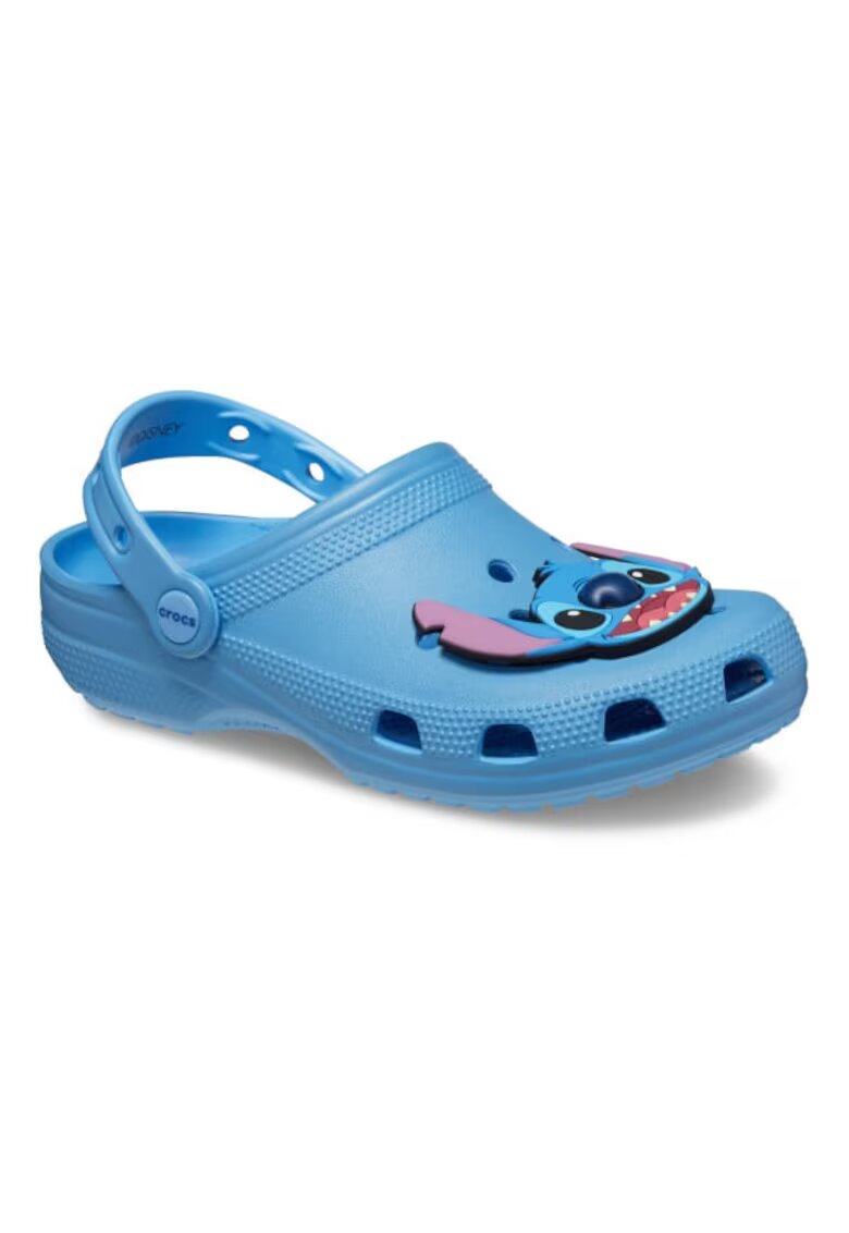 Crocs Saboti Classic Disney Stitch Clog - US Albastru - Oxygen - Alb