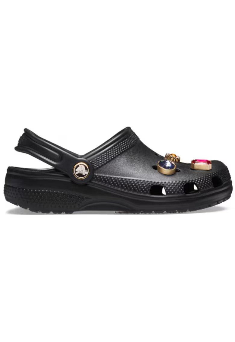 Crocs Saboti Classic Jewel Clog Kids 34-35 EU - J3 US Negru - Black